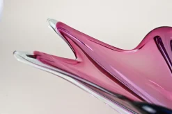 Hot Pamono Mid-Century Murano Glass Bowl in Purple-Blue Tones, Italy, 1960s