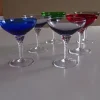 Pamono Mid-Century Murano Glass Colored Glasses, Set of 6> Glassware