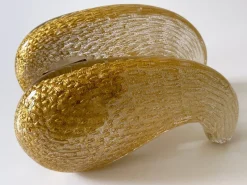 Pamono Mid-Century Murano Glass Push & Pull Door Handles attributed to Seguso Vetri Darte, 1950s> Architectural Elements