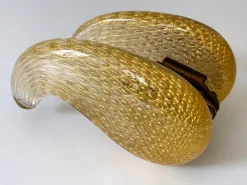 Pamono Mid-Century Murano Glass Push & Pull Door Handles attributed to Seguso Vetri Darte, 1950s><noscript><img width=