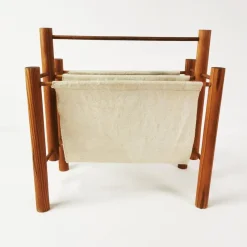Pamono Mid-Century Newspaper Rack, Denmark, 1970s> Magazine Racks