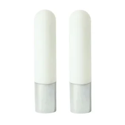 Pamono Mid-Century Opaline Glass & Chrome Wall Lights from Limburg, Germany, 1970s, Set of 2> Wall Lights & Sconces