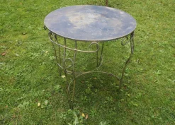 Pamono Mid-Century Painted Garden Patio Table, 1960s> Garden Tables
