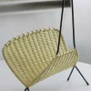 Pamono Mid-Century Peacock Magazine Rack in Rattan and Wire, 1950s> Magazine Racks