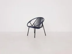 Pamono Mid-Century Plastic Thread Outdoor Club Chair, 1960s> Garden Seating