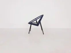 Pamono Mid-Century Plastic Thread Outdoor Club Chair, 1960s><noscript><img width=