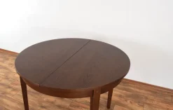 Pamono Mid-Century Polish Oak Extendable Dining Table, 1960s><noscript><img width=