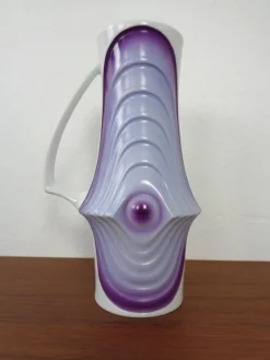 Pamono Mid-Century Pop Art Purple Vase from Royal KPM, Germany, 1960s> Vases