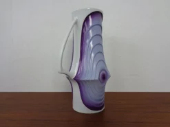 Pamono Mid-Century Pop Art Purple Vase from Royal KPM, Germany, 1960s><noscript><img width=