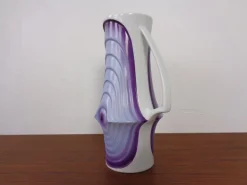 Pamono Mid-Century Pop Art Purple Vase from Royal KPM, Germany, 1960s><noscript><img width=
