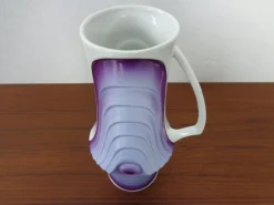 Pamono Mid-Century Pop Art Purple Vase from Royal KPM, Germany, 1960s><noscript><img width=