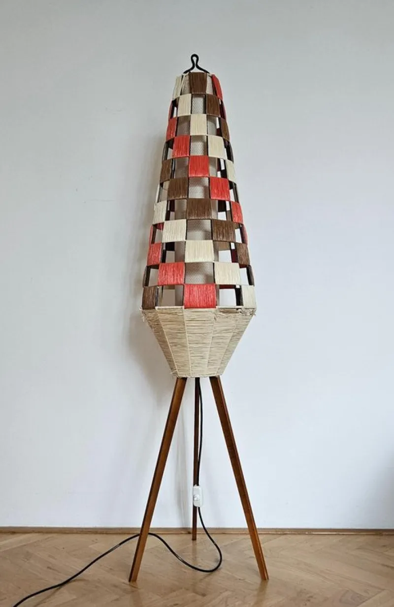 Pamono Mid-Century Rocket Tripod Floor Lamp, Germany, 1960s> Floor Lamps