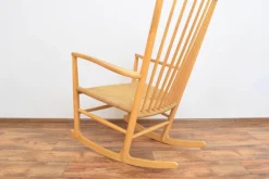 Pamono Mid-Century Rocking Chair by Hans Wegner for Frederica, 1970s.><noscript><img width=