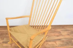 Pamono Mid-Century Rocking Chair by Hans Wegner for Frederica, 1970s.><noscript><img width=