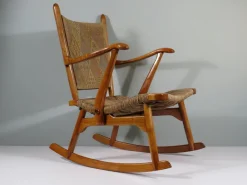 Discount Pamono Mid-Century Rocking Chair from De Ster Gelderland, 1960s