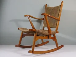 Discount Pamono Mid-Century Rocking Chair from De Ster Gelderland, 1960s