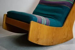 Pamono Mid-Century Rocking Chair by Carl Straub. 1970s><noscript><img width=