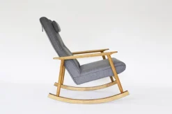Pamono Mid-Century Rocking Chair by Valerija Ema Cukermanienė, 1960s><noscript><img width=