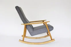 Pamono Mid-Century Rocking Chair by Valerija Ema Cukermanienė, 1960s><noscript><img width=