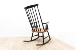 Discount Pamono Mid-Century Rocking Chair by Ilmari Tapiovaara for Asko, 1960s
