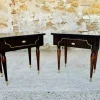 Pamono Mid-Century Rosewood Nightstands, 1960s, Set of 2> Nightstands