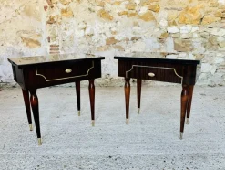 Pamono Mid-Century Rosewood Nightstands, 1960s, Set of 2> Nightstands