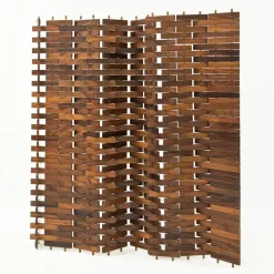 New Pamono Mid-Century Rosewood Screens from Poggi, Set of 2
