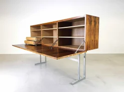 Pamono Mid-Century Rosewood Sideboard by Georg Satink Wk Möbel, 1960s><noscript><img width=