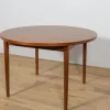 Sale Pamono Mid-Century Round Teak Dining Table by Nils Jonsson for Hugo Troeds, Sweden, 1960s