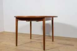 Sale Pamono Mid-Century Round Teak Dining Table by Nils Jonsson for Hugo Troeds, Sweden, 1960s