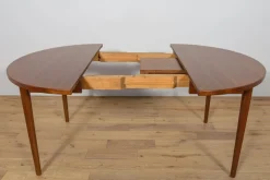 Sale Pamono Mid-Century Round Teak Dining Table by Nils Jonsson for Hugo Troeds, Sweden, 1960s