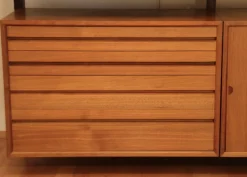 New Pamono Mid-Century Royal System Wall Shelf by Poul Cadovius for Cado, Denmark, 1960s