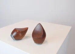 Pamono Mid-Century Salt & Pepper Shakers Set by P. J. Østergaard for PJ Form, Set of 2><noscript><img width=