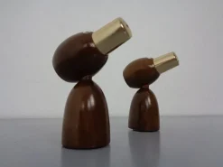 Pamono Mid-Century Salt and Pepper Shakers, 1960s, Set of 2