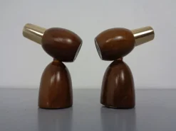 Pamono Mid-Century Salt and Pepper Shakers, 1960s, Set of 2