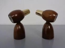 Pamono Mid-Century Salt and Pepper Shakers, 1960s, Set of 2