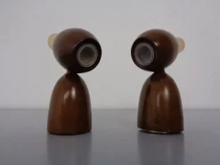 Pamono Mid-Century Salt and Pepper Shakers, 1960s, Set of 2