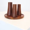 Outlet Pamono Mid-Century Salt, Pepper & Sugar Shaker Set by Johnny Mattsson for Uppsala Slöjd , Set of 3