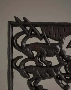 Outlet Pamono Mid-Century Scandinavian Fireplace Screen attributed to Olle Hermansson, 1960s