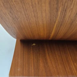 Outlet Pamono Mid-Century Scandinavian Magazine Rack in Teak and Veneered Plywood, 1970s