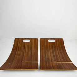 Outlet Pamono Mid-Century Scandinavian Magazine Rack in Teak and Veneered Plywood, 1970s