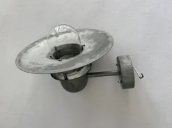 Pamono Mid-Century Scandinavian Metal Outdoor Wall Lamp by Louis Poulsen, 1950s> Garden Lighting