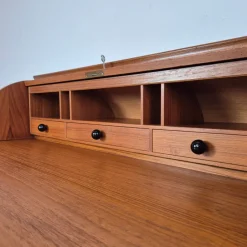 Pamono Mid-Century Secretary Desk by Egon Ostergaard for SMI, Sweden, 1960s><noscript><img width=