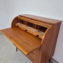 Pamono Mid-Century Secretary Desk by Egon Ostergaard for SMI, Sweden, 1960s><noscript><img width=
