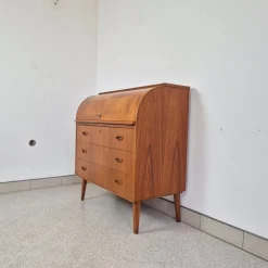 Pamono Mid-Century Secretary Desk by Egon Ostergaard for SMI, Sweden, 1960s><noscript><img width=