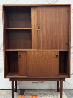 Pamono Mid-Century Selex Sideboard in Teak from Barovero, 1960s><noscript><img width=
