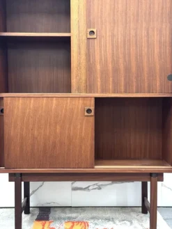Pamono Mid-Century Selex Sideboard in Teak from Barovero, 1960s><noscript><img width=