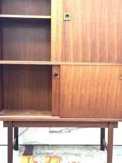 Pamono Mid-Century Selex Sideboard in Teak from Barovero, 1960s><noscript><img width=