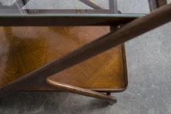 Pamono Mid-Century Serving Trolley by Cesare Lacca for Cassina, 1950s><noscript><img width=