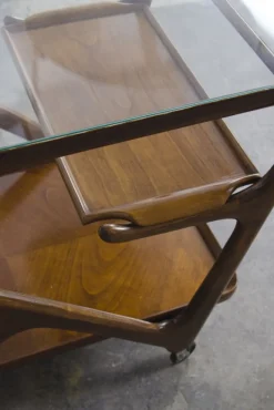 Pamono Mid-Century Serving Trolley by Cesare Lacca for Cassina, 1950s><noscript><img width=